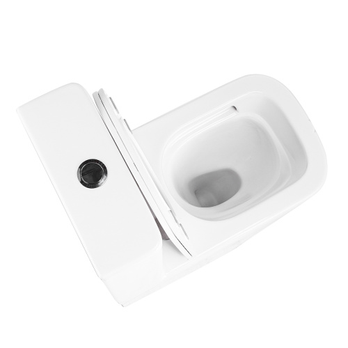 Унитаз-компакт напольный с бачком Тритон Corso Щ0000060856 белый с сиденьем микролифт безободковый смыв торнадо - фото 3