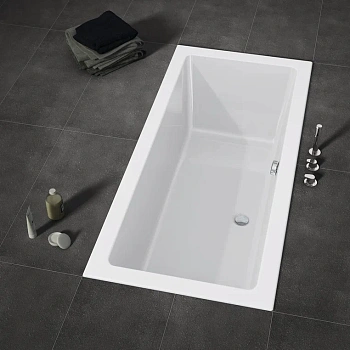 Ванна акриловая Riho LUGO B136001005 190х90 пристенная прямоугольная без ножек