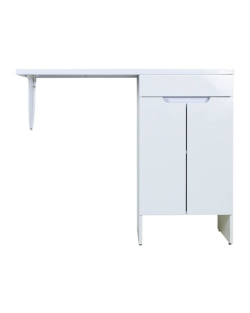 Тумба с раковиной Orange Sistema STD-120TUW+RAR 120х48х91 цвет белый