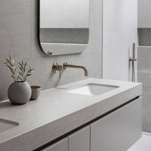 Раковина из сантехнического фарфора Bond Cube S99-600 61х40 встраиваемая цвет белый глянцевый