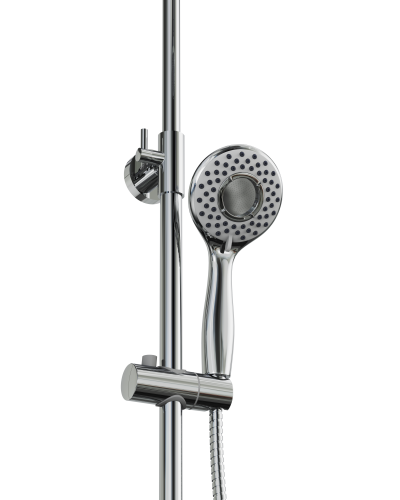 Душевая стойка Tokito Rain TOK-RAI-1017 настенная цвет хром - фото 5