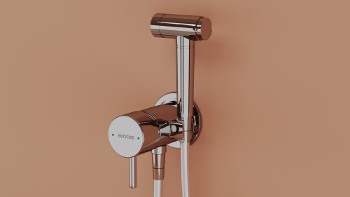 Гигиенический душ со смесителем Sancos Atom SC2001CH хром - фото 5