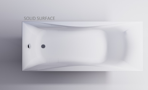 Ванна из искусственного камня Astra-Form Вега 01010068 170х75 пристенная прямоугольная с ножками - фото 4