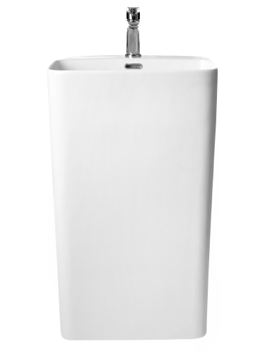 Раковина из санфаянса WeltWasser WW SK 34 см 10000005488 напольная цвет белый глянцевый 1 отверстие под смеситель - фото 5