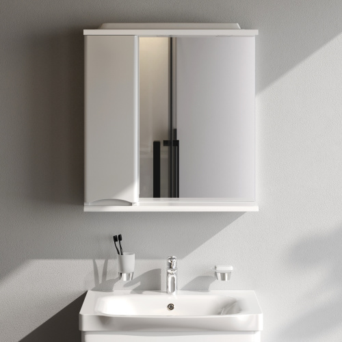 Зеркало-шкаф Am.Pm Like M80MPL0651WG 65х15х78 подвесной цвет белый - фото 3