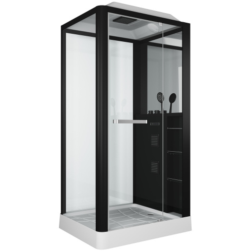 Душевая кабина Grossman GR223 110х90 прямоугольная с крышей ориентация универсальная