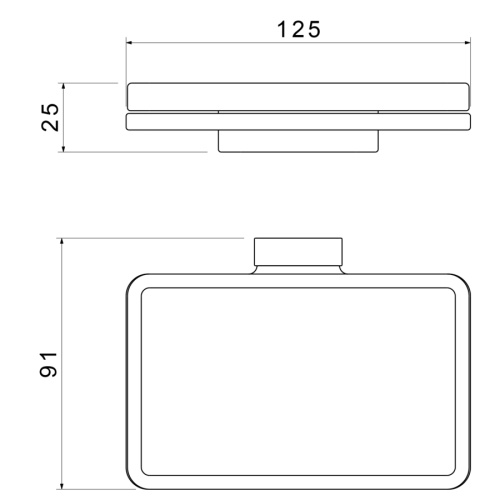 Мыльница Timo Torne 43022/17 - фото 2