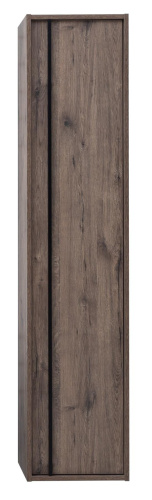 Шкаф-пенал Aquanet Lino 00253914 35х33х160 подвесной цвет темное дерево - фото 3