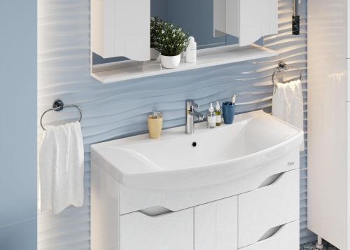 Тумба под раковину Onika Веронэлла 110508 102х34х68 напольная - фото 2