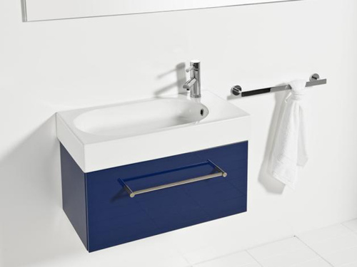 Раковина из санфаянса Hatria AREA Y0W901 70х35 подвесная цвет белый без отверстий под смеситель