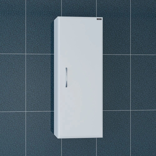 Шкаф СанТа Стандарт 401003 30х24х80 подвесной цвет белый - фото 3