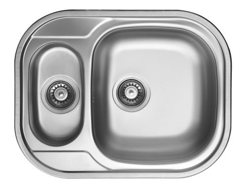 Кухонная мойка Ukinox Галант GAP620.480 15GT8K 1R 48х62 цвет хром поверхность полированная - фото 2