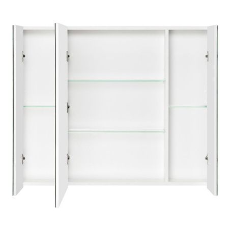 Зеркало-шкаф Aquaton Беверли 1A237202BV010 100х80 подвесной цвет белый