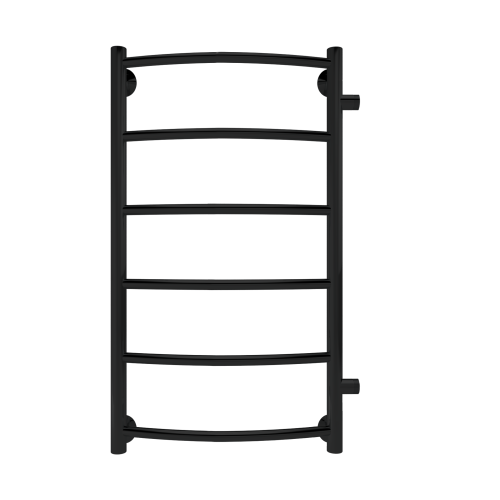 Полотенцесушитель Indigo Arc LASW70-30BR-б/п-50 39х70 водяной черный муар - фото 4