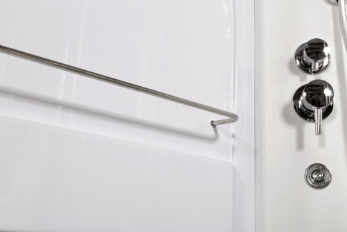 Душевая кабина AvaCan L620RLED+GM 120х80 асимметричная с крышей ориентация правая - фото 4