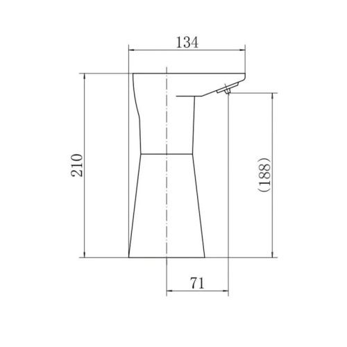 Дозатор для жидкого мыла Fashun A410-16 - фото 3