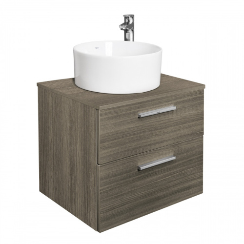 Столешница Roca The Gap A857418402 59х46 накладная цвет темно-коричневый - фото 3