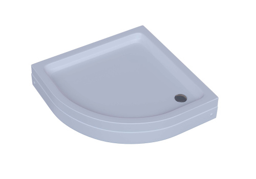 Душевой поддон Aquatek DPA-0000002 100х100 литьевой акрил белый с ножками - фото 2