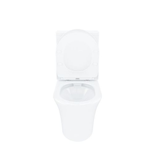 Унитаз-компакт напольный с бачком IDDIS Stone STNRDSEi24 белый с сиденьем микролифт  смыв воронка-водоворот - фото 5