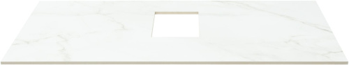 Столешница Allen Brau Infinity 1.21012.M 100х46 накладная цвет белый - фото 3