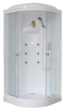 Душевая кабина Royal Bath НК RB90HK2-M 90х90 четверть круга с крышей ориентация универсальная