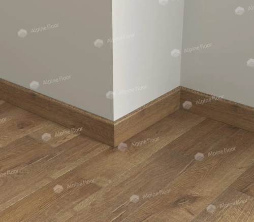 Напольный плинтус Alpine Floor Parquet Light SK 13-2 Коричневый толщина 1.25 см 2200х80 - фото 2