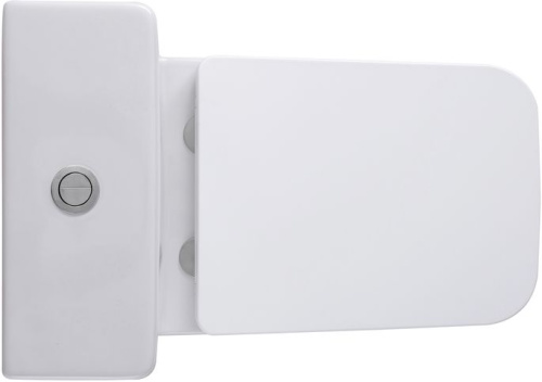 Чаша унитаза напольная Aquanet Tavr Tavr 2.0 C1 цвет белый без бачка с сиденьем микролифт безободковая каскадный смыв - фото 5