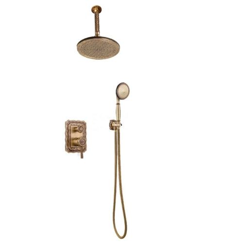 Душевая система Bronze de Luxe 10138/1R встраиваемая в стену цвет бронза - фото 2