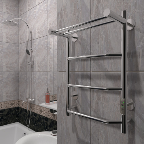 Полотенцесушитель Тругор Пэк Пэксп6П60х4032 43х60 электрический хром - фото 2