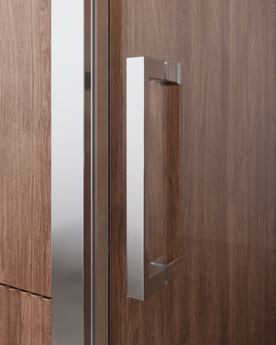 Душевая дверь Cezares MOLVENO MOLVENO-BF-1-140-C-Cr-IV 140х195 стекло прозрачное профиль хром глянцевый - фото 2