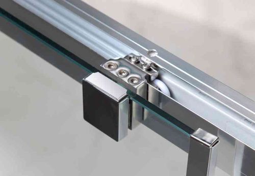 Душевой уголок Cezares LUX-SOFT LUX-SOFT-W-AH-1-150/90-C-Cr-IV 150х90 стекло прозрачное профиль хром без поддона - фото 2