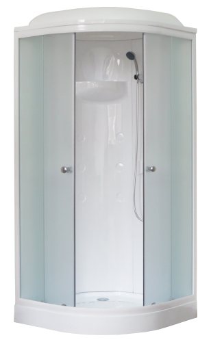 Душевая кабина Royal Bath HK RB90HK1-M 90х90 четверть круга с крышей ориентация универсальная