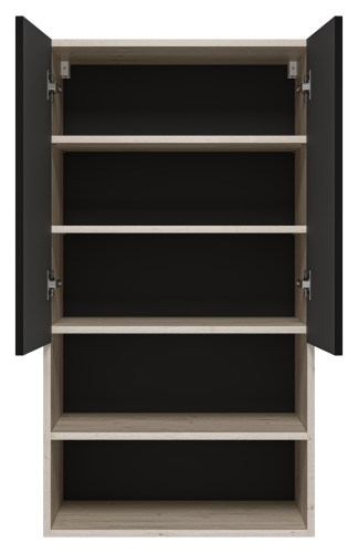 Шкаф Misty Поло О-Пол08060-012 60х32х110 подвесной - фото 3