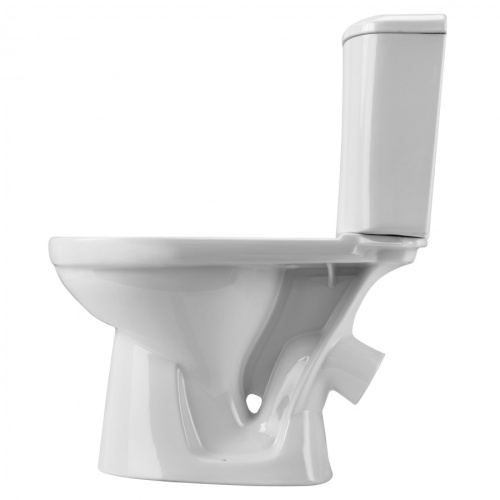 Унитаз-компакт напольный с бачком Santek Бореаль 1WH302145 белый с сиденьем микролифт каскадный смыв - фото 4