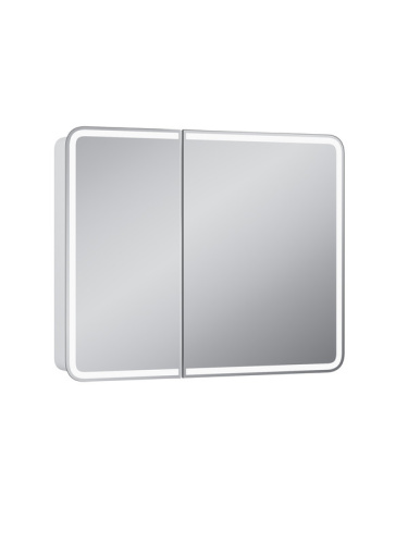 Зеркало-шкаф Континент Elliott МВК031 100х15х80 подвесной цвет белый - фото 2