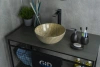 Раковина керамическая Gid Esfera 54436 30х30 накладная цвет многоцветный без отверстий под смеситель