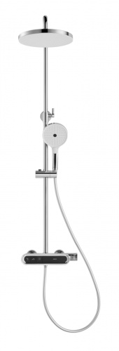 Душевая стойка Arrow AMG13S869ACP настенная цвет хром с термостатом - фото 2