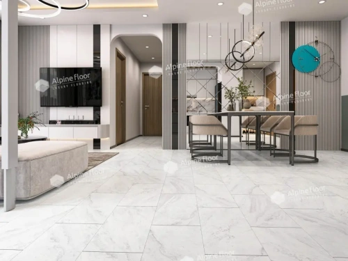 SPC ламинат Alpine Floor Stone Mineral Core ECO 4-17 MC Вердон толщина 0.4 см 43 класс 609,6х304,8 - фото 2