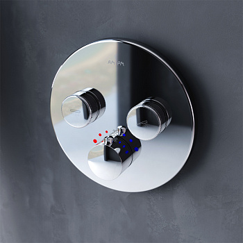 Смеситель для душа Am.Pm Inspire V2.0 F50A85700 встраиваемый в стену хром с термостатом