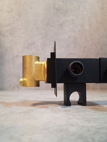 Гигиенический душ со смесителем AltroBagno BM AltroBagnoBM060122MB черный матовый - фото 5