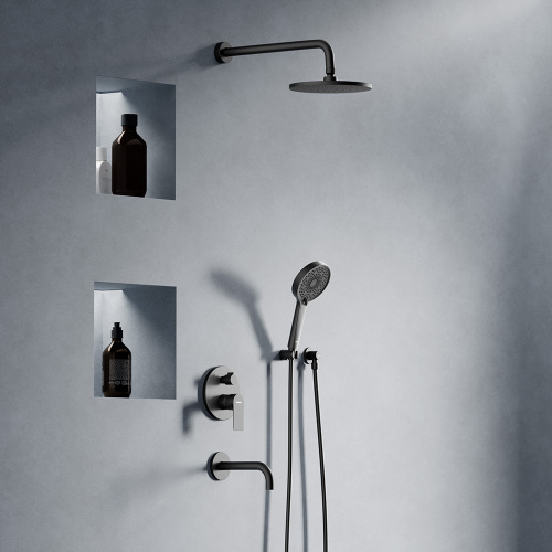 Душевая система Damixa Apollo 947510300 встраиваемая в стену - фото 3