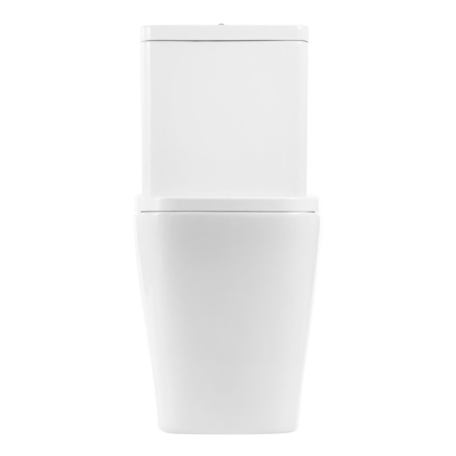 Чаша унитаза напольная BelBagno ALBANO BB120CPR цвет белый без бачка с сиденьем микролифт безободковая каскадный смыв - фото 5