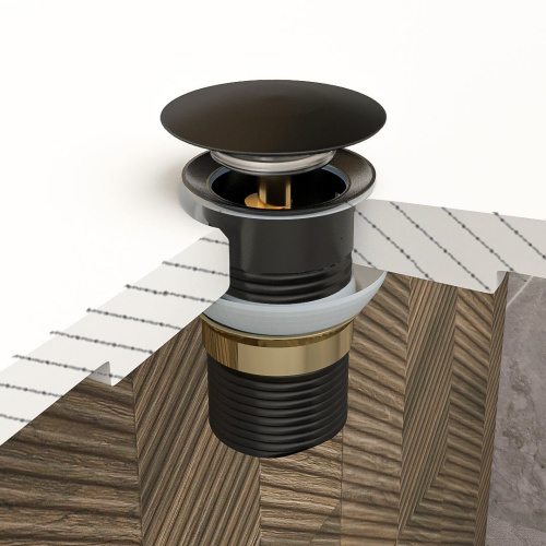 Донный клапан Teymi T140104 - фото 2