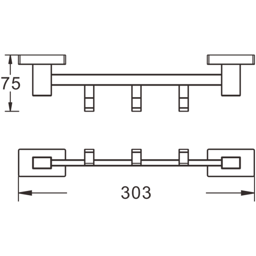 Крючок BELZ B90415-4 - фото 3