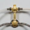 Душевой бокс AvaCan  EM4516LED 160х85 стекло матовое профиль хром