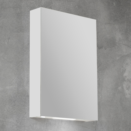 Зеркало-шкаф BelBagno SPC-1A-DL-BL-600 60х12х70 подвесной цвет серый - фото 2