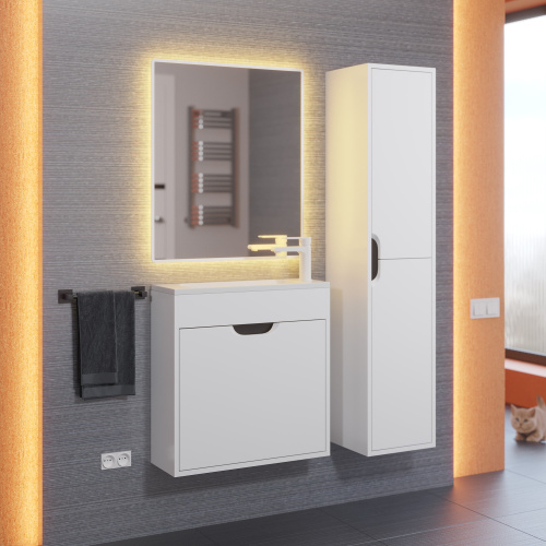 Шкаф-пенал Uperwood Modul 2930205401 33х36х150 подвесной - фото 3