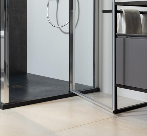 Душевая дверь Allen Brau Priority 3.31001.00 90х200 стекло прозрачное профиль хром глянцевый - фото 5