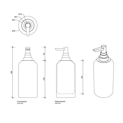 Дозатор Decor Walther Crack 932820 - фото 2