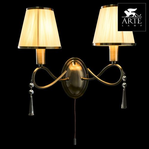 Бра Arte Lamp Logico (Логицо) A1035AP-2AB - фото 3